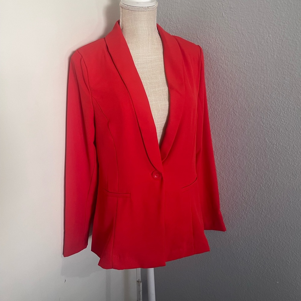 Forever 21 Womens Red Blazer